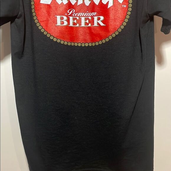 Jerzees Black and Red Short Sleeve Tee - Picture 7 of 8